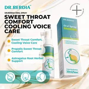 [In Stock]DR.RERDIA Oral Spray with Propolis, Menthol & Astragalus Root