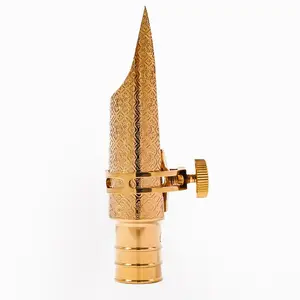 Tenor Saxophone Metal Mouthpiece Jazz Sax Mouthpiece  Adjustable Ligature & Protective Cap Rich Full Tone -Ideal for Jazz, Bebop, Cool Jazz trumpet drums alto saxo ph hne flutetrumpet tuba player bari tonesaxophone pick holder reed clarinet bagpipe