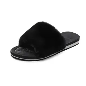 DREAM PAIRS Luxurious Fuzzy Slides DREAM PAIRS Luxurious Fuzzy Slides