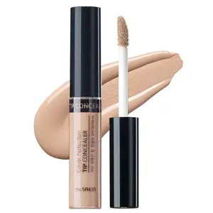 [THE SAEM] Cover Perfection Tip Concealer 0.2 fl.oz Foundation Makeup SPF28/PA++ Cosmetic
