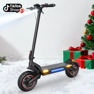 [Welcome Spring]PX7P 2000W Dual Motor Off-Road electric scooter for Adults, 38 mph max Speed 50 Miles Max Range 10" Off-Road Pneumatic Tires Turn Signals Dual Braking, Portable Folding Electric Scooter with Smart App, urban scooter, Free Gift-Scooter Bag