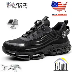 Mens Waterproof Work Boots Composite toe Safety Shoes Indestructible Non Slip
