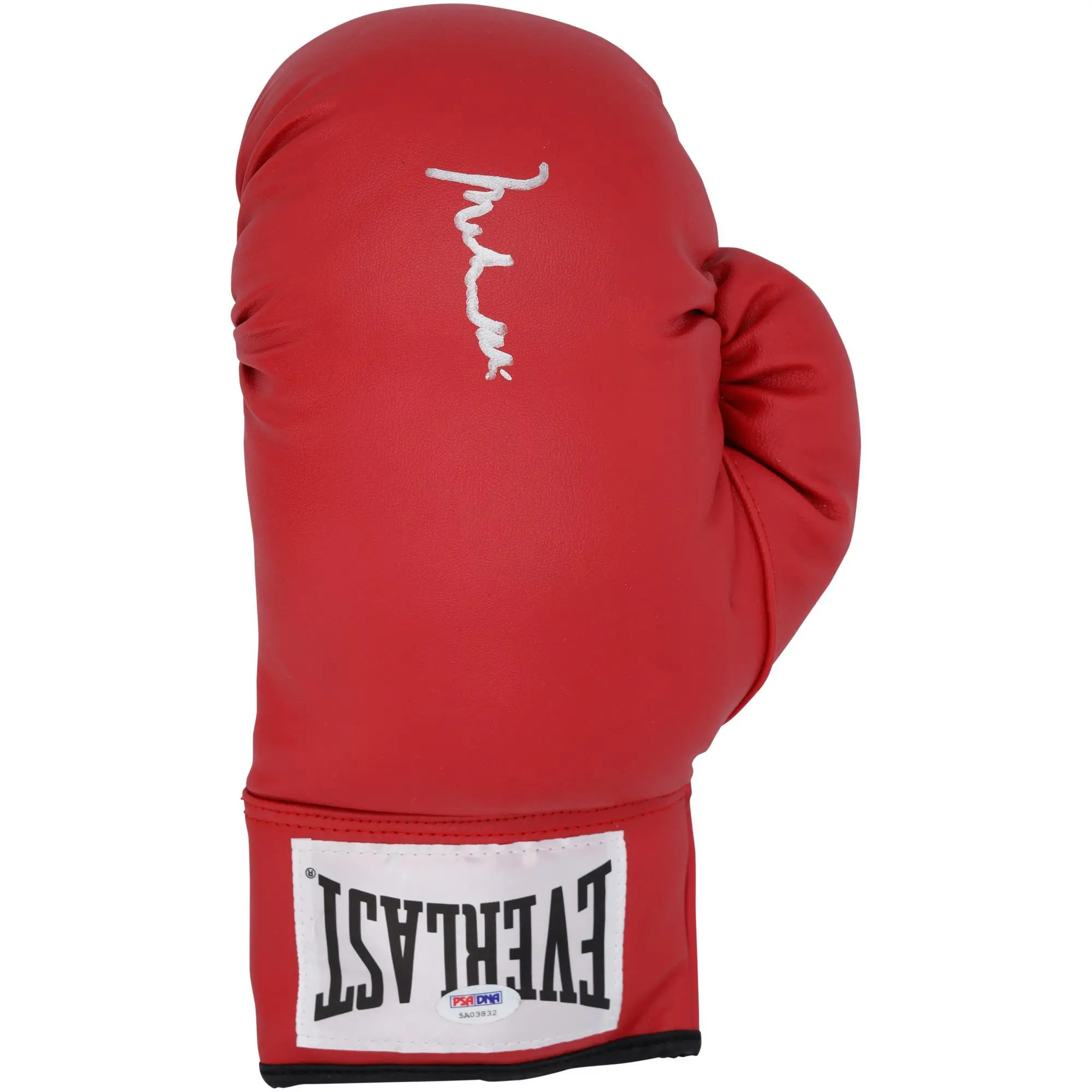 Muhammad Ali Autographed Everlast Red Boxing Glove - PSA - Fanatics Authentic Certified - Boxing Memorabilia