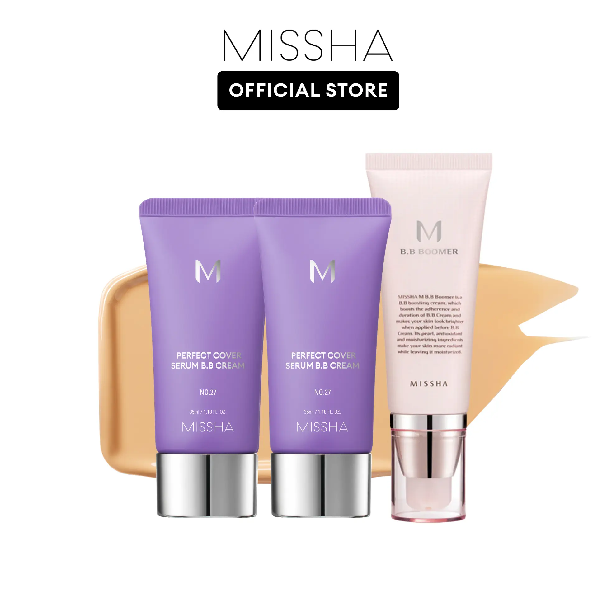 #27 Honey Beige [2pcs] + BB Boomer