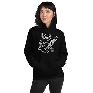 Guitar Pig Rocker Color Fill Sweatshirt