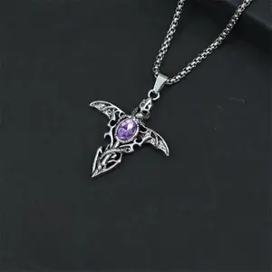 Supreme Retro Gothic Adorned Necklace