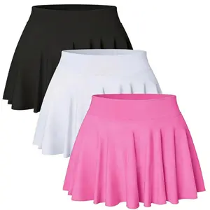 Women’s High Waist Pleated Tennis Skirt with Shorts Pockets, Casual Athletic Golf Skort for Outdoor Sports and Everyday Wear