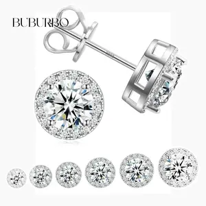 【2026 TREND ALERT】 | Artisanal Design S925 Silver Stud Earrings | Moissanite/Zircon Dual Version | Soft Needle & Kraft Box | Unisex Black Friday Deals