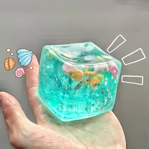 Ocean Shell Stress Relief Toy, Anxiety Relief Squishy Ball, Perfect Gift for Students and Office Workers, Ideal Birthday and Graduation Present, Squeeze Fidget Ball