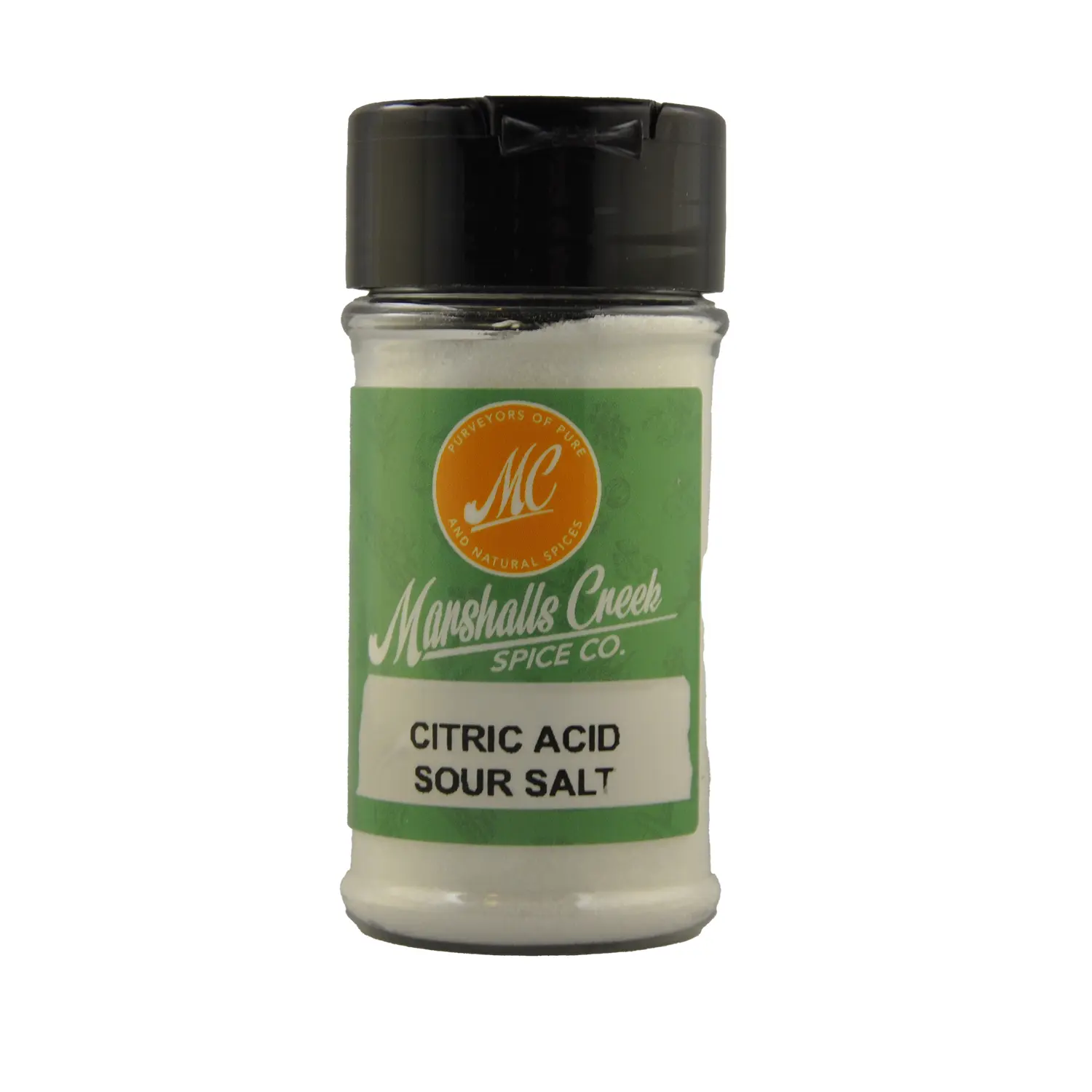 Marshalls Creek Mini Spices, Sour Salt, Citric Acid Flavor Jar Seasoning Herbal Blends Herbal Ingredients