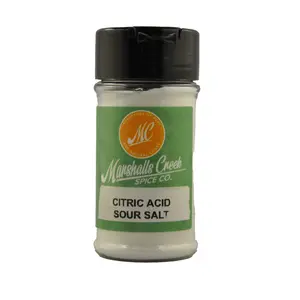 Marshalls Creek Mini Spices, Sour Salt, Citric Acid Flavor Jar Seasoning Herbal Blends Herbal Ingredients