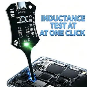 Type-C Electromagnetic Induction Inductor Tester Quickly Check Motherboard Inductor Health, Inductance Tester Motherboard Coil Tester, Inductor Detector for Phone Motherboard, Component Repair Electromagnetic Induction Quick Fault Check Tool