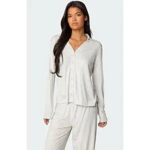 Edikted Women's Justina Button Up Top