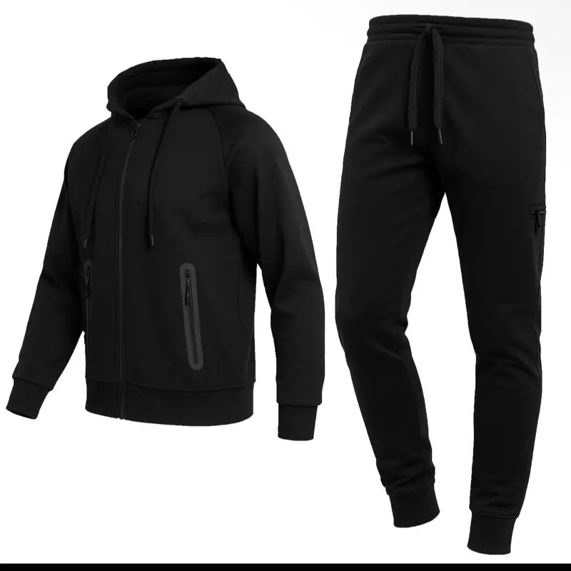 2-Pieces Men’s Tech Fleece Hoodie Jogger set (S-3XL)