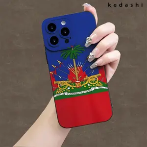 Hot Sale Haitian Flag Creative Pattern, New Angel Eyes Phone Case, Unisex Funny Simple and Stylish Personality Trend, Suitable for Iphone16promax, SE4/16e, 16 15pro 14plus 13 12pro 11 Pro Max X Xsmax Samsung Galaxy S22 S23,S24, s23ultra.s25