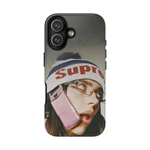 Billie Bold Graphic Design Themed Phone Case Premium Matte Texture, Protection, Shockproof, Anti-Drop, Anti-Fingerprint For IPhone 17-12, Pro Max, Pro Plus, and Samsung S25-22 Protection Safety