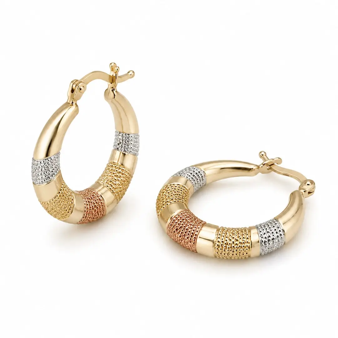 Cleopatra Earrings | Solid 18K Gold Fine Jewelry