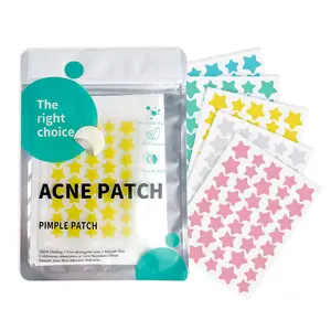 Star Shaped Acne Patches, 200Pcs/Set Invisible Acne Cover Patches, Facial Skin Care Products for Women & Men, Skin Repair, Blemish Relief Care, Birthday Gift
