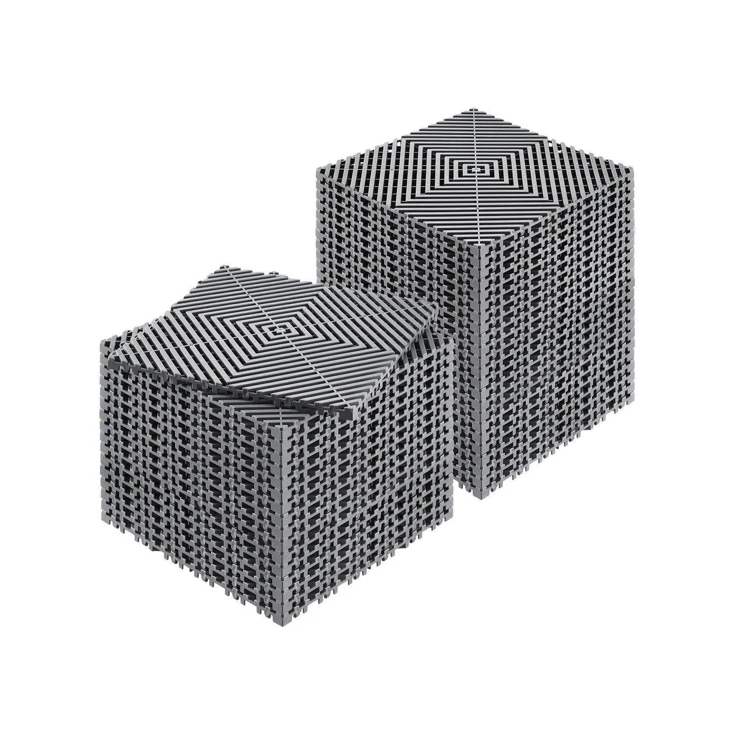 【Summerfinds】VEVOR Drainage Mat Drainage Floor Mat 12” x 12” Modular Interlocking Cushion