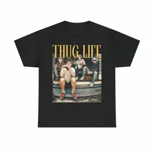 The Golden Girls Thug Life Shirt, Steetwerar Graphics tee, Summer Tee, Funny Tee,Sweatshirt/T-shirt Casual Crew Neck, 100% Cotton