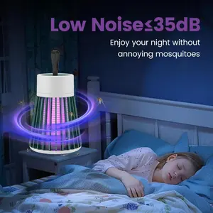 Indoor Mosquito Killer, Outdoor Fruit Fly Trap, Garden Patio Family Picnic Camping USB Powered, No Battery Included