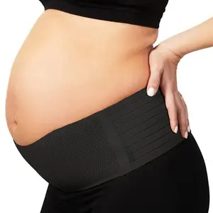 Maternity Belly Band for Pregnant Women, Breathable Maternity Belt, Breathable Comfortable Pregnancy Belly Support Band for Abdomen, Pelvic, Waist, Back, Pregnant Mom Gifts