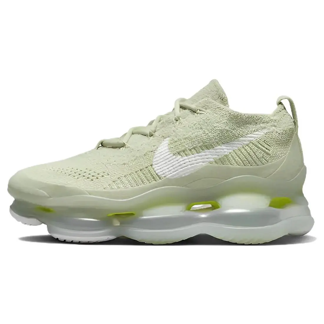 Nike Air Max Scorpion Flyknit Olive Aura' Retro Comfort Low Top Running Shoes Women's DJ4702-300