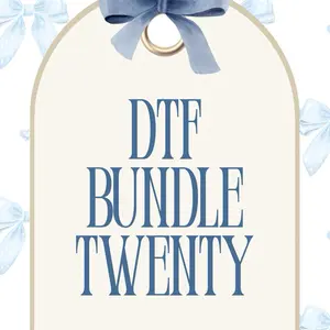 DTF Transfer Bundle| Choose 20 Prints| Live Exclusive
