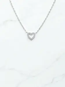 "Hearts" Necklace, Stainless Steel Item# 87696-0  $15.00
