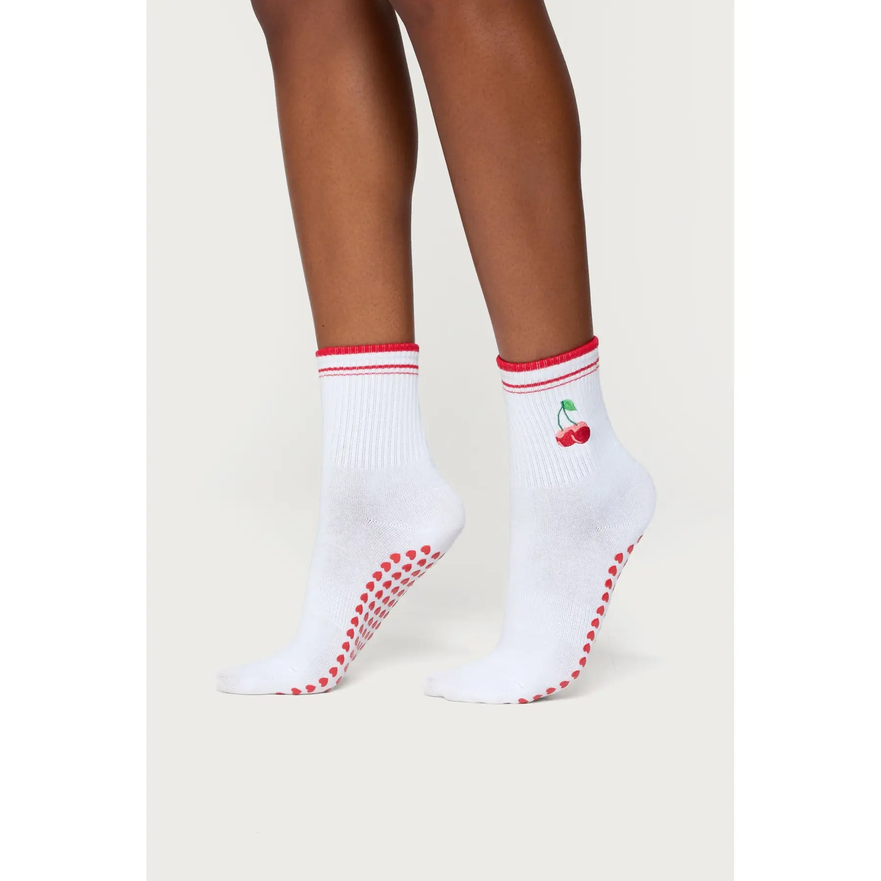 Pilates Cherry Socks Pilates Cherry Socks