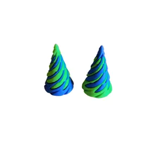 3D Printed Impossible Passthrough Mini Christmas Cone