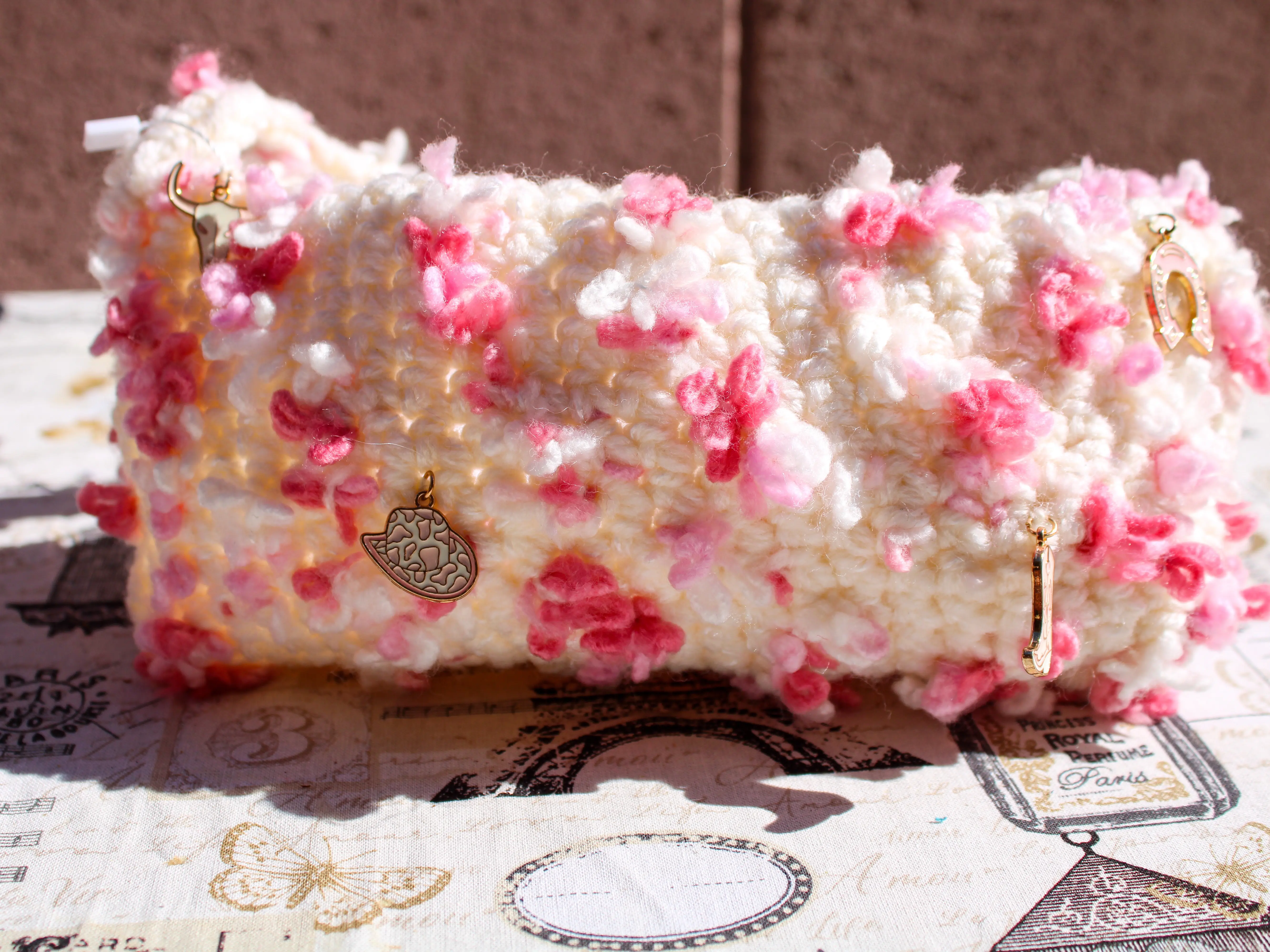 Western Cowgirl Crochet Clutch