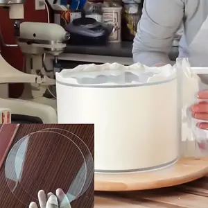 2pcs, Acrylic Cake Board, Clear Plastic Cake Base, Baking Tools, Kitchen Gadgets, Kitchen Accessories, Tableware, Food Tools