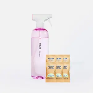 Blueland Bathroom Cleaner Concentrate, 1 Year Supply, Eco-Friendly Cleaning Tablet Refill + Spray Bottle, Eucalyptus Mint