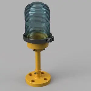 Runway/Taxi way airport Light maker with RGBW Bulb great for aviation enthusiasts, pilots, and anyone needing a cool steampunk style lamp!