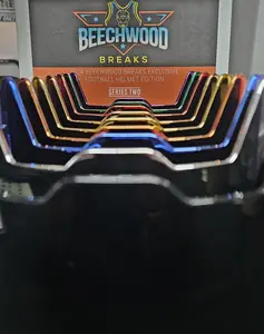 Full Size Football Visor for Speed & Speed Flex Helmets - Enhance the Look of Your Helmet Decoration