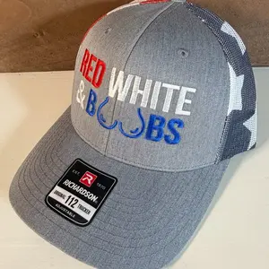 Red White and B**bs  Richardson hat