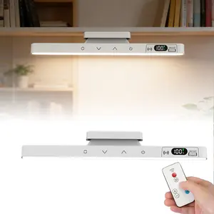 Motion Sensor Magnetic Light Bar,Eye-Friendly Rechargeable Closet Lights with Battery Display,2000mAh Vanity Lights for Mirror, Rechargeable Light Bar for Cabinet, Closet, Bathroom and Desk