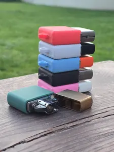 Kuzi Lighter Case & Keychain Holder Compatible with Zippo -  Durable Design for Easy Carry