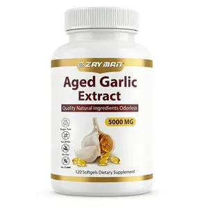 Aged Garlic Extract –120 Count Odorless Garlic Supplement Immune Support