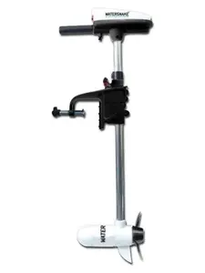 T24 ASP 24 Pound Thrust 12V Electric Saltwater Trolling Motor with Kayak Bracket for Efficient Trolling and Kayaking in Saltwater