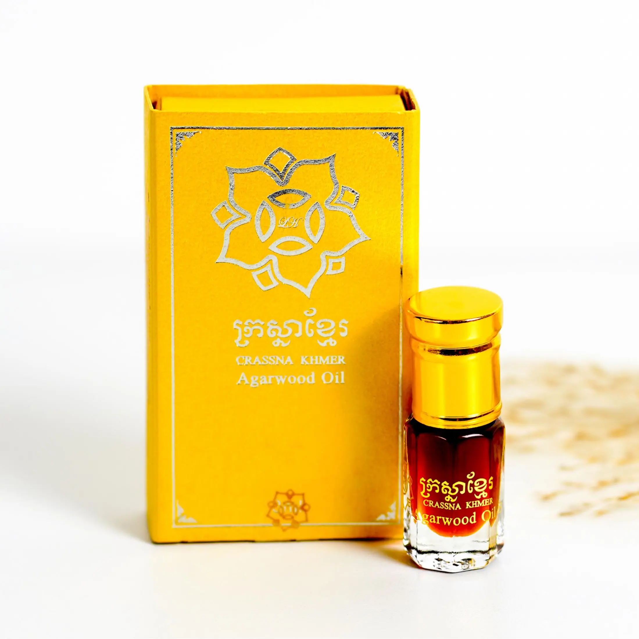 Crassna Khmer Cambodian Essential Oud Oil 3ml