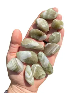 Prasiolite Tumbled Stone (Grade B) - Polished Prasiolite Crystal