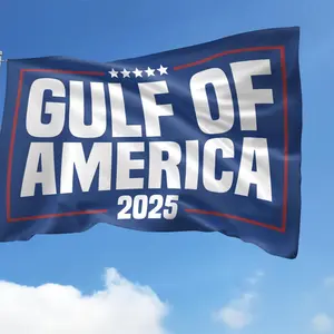 Gulf of America Flag 2025 Flag, Gulf of America Flag Patriotic Decor, Summer BBQ, Outdoor Celebration, Beach House Accessories OHPK20