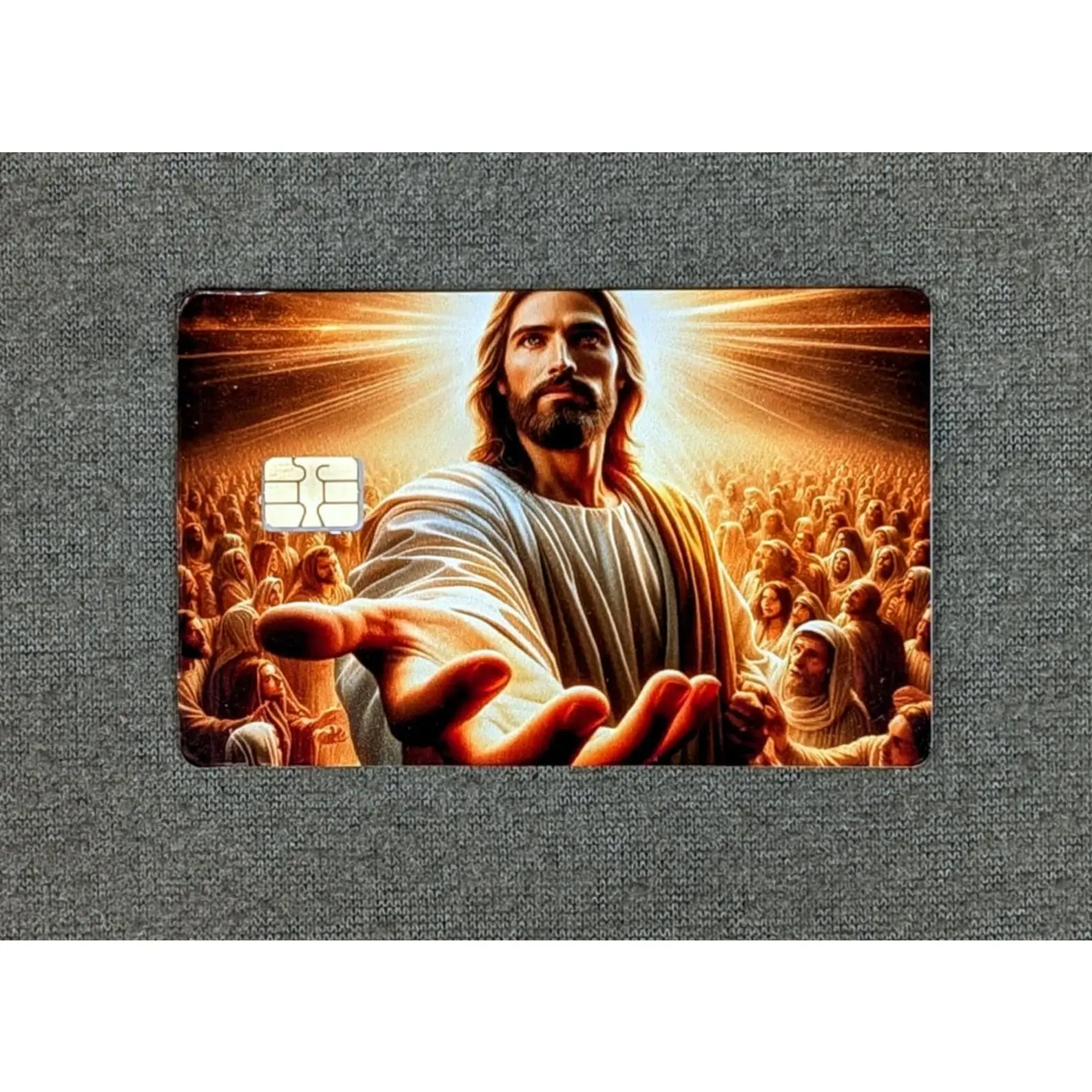 Follow Me Credit/Debit Card Sticker, Skin, Cover waterproof vinyl pvc card bible tab decorative skin durable scratch resistant