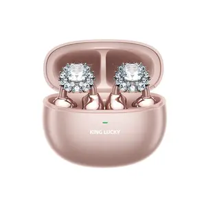 Kinglucky Open-Ear Earbuds, Clip-On Headphones, Bluetooth5.4，Lightweight Comfort, Firm-Shell Design, HIFI Sound,Listen to music, make phone calls, work, exercise, 50H Play,Suitable for smartphones such as Apple and Samsung