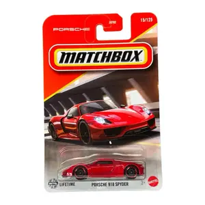 Matchbox Porsche 918 Spyder Red 15/125 Diecast Car