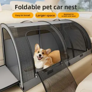 Doghouse car cage dog cage foldable four seasons portable cage cat cage for traveling and going out for cats