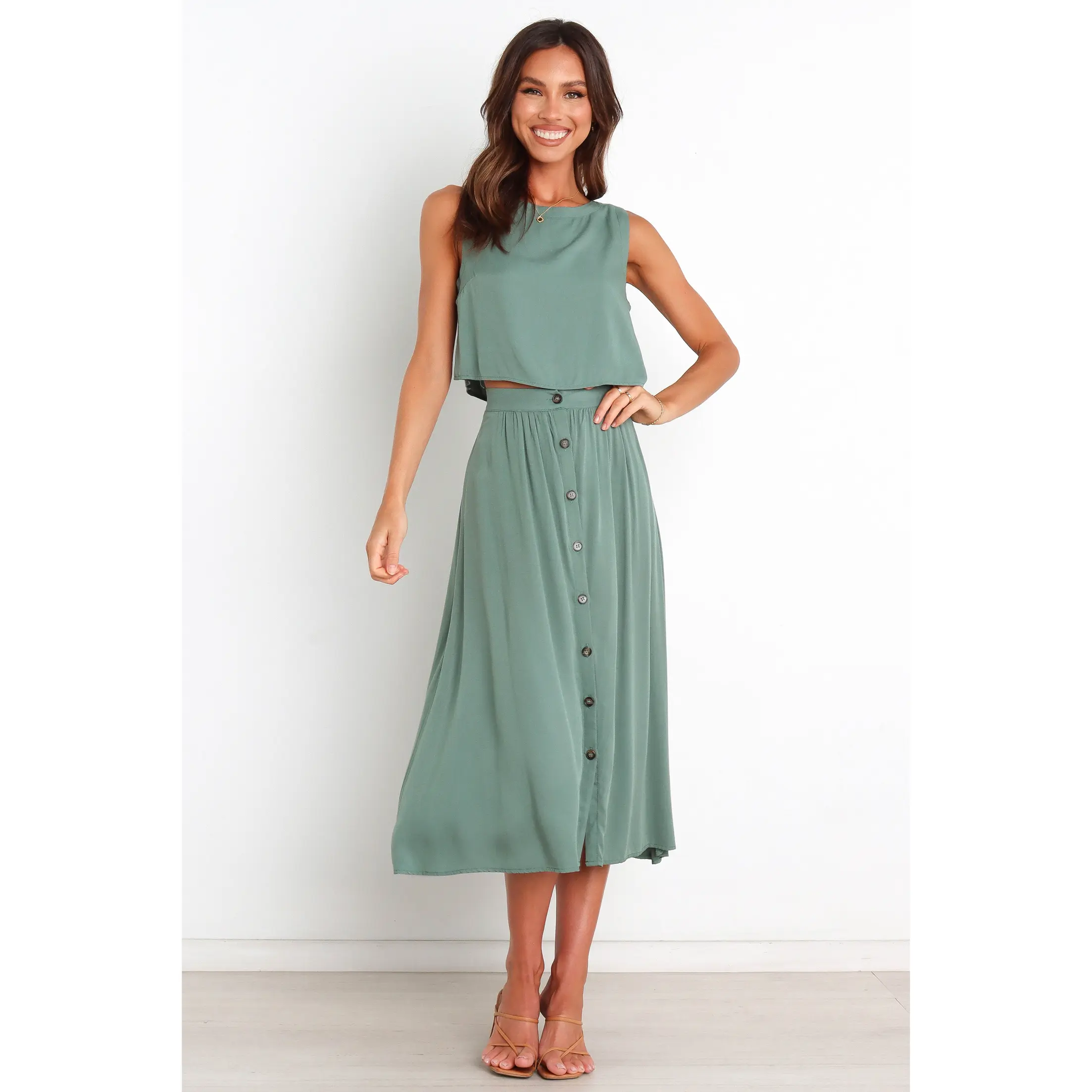 Ava Skirt - Green
