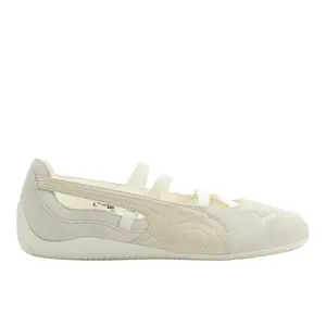 PUMA Womens Speedcat Ballet  Sneakers Shoes Casual - White